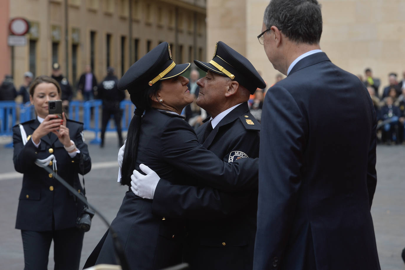 La toma de posesión de 56 nuevos policías locales de Murcia, en imágenes