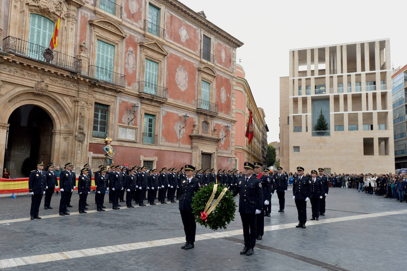 La toma de posesión de 56 nuevos policías locales de Murcia, en imágenes