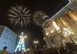 La apertura del Belén municipal de Cartagena y el encendido de luces, en imágenes