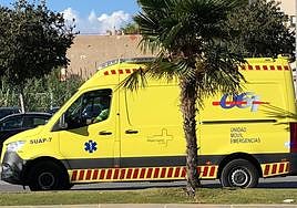 Una ambulancia en una imagen de archivo.