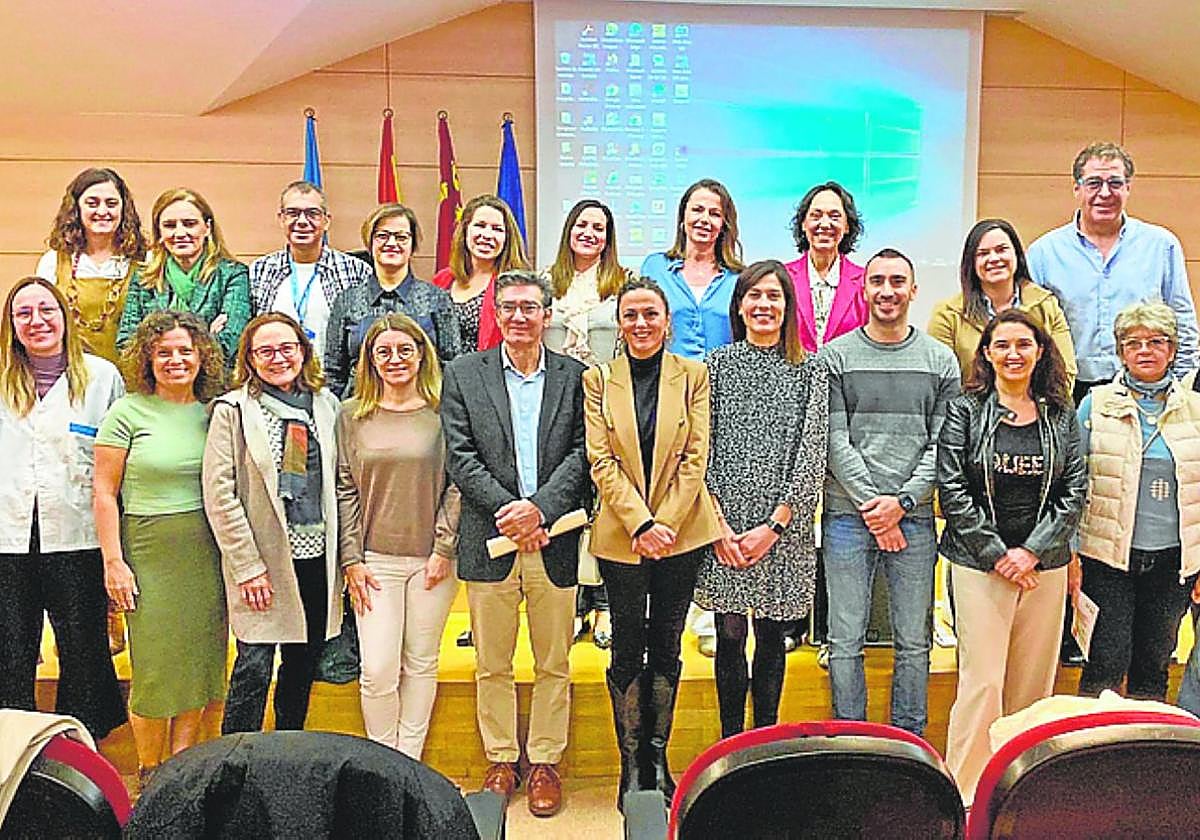 Algunos de los asistentes a las jornadas de ginecología.