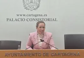 Ana Belén Castejón, portavoz de Sí Cartagena.