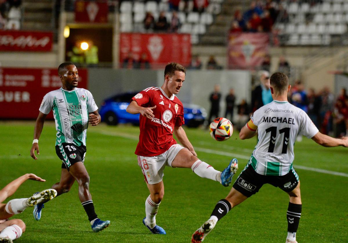 La derrota del Real Murcia frente al Antequera, en imágenes