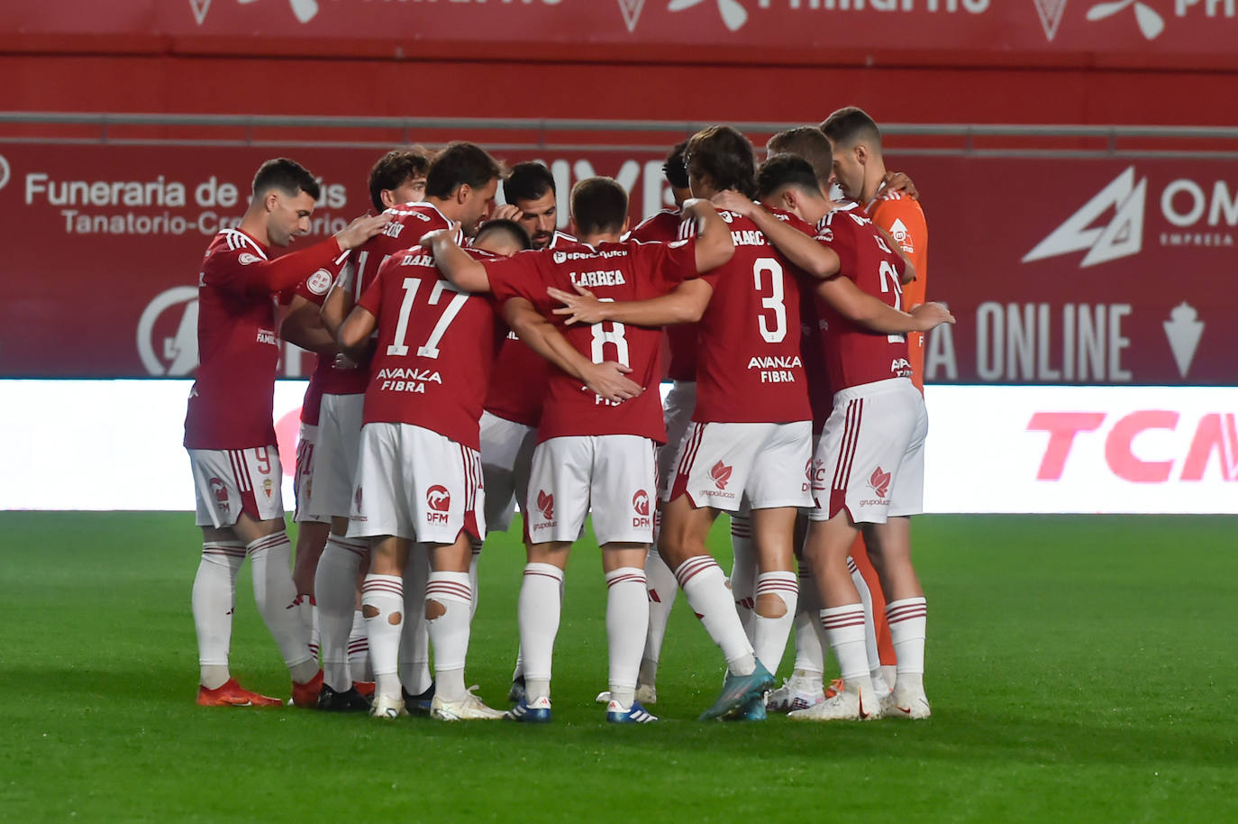 La derrota del Real Murcia frente al Antequera, en imágenes