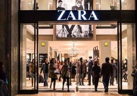 Una tienda de Zara, en una imagen de archivo.