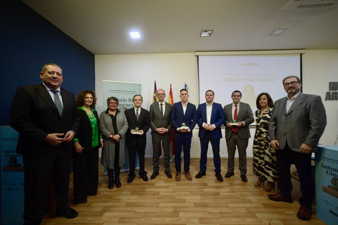 La entrega de los premios regionales Antonio Ruiz Giménez, en imágenes