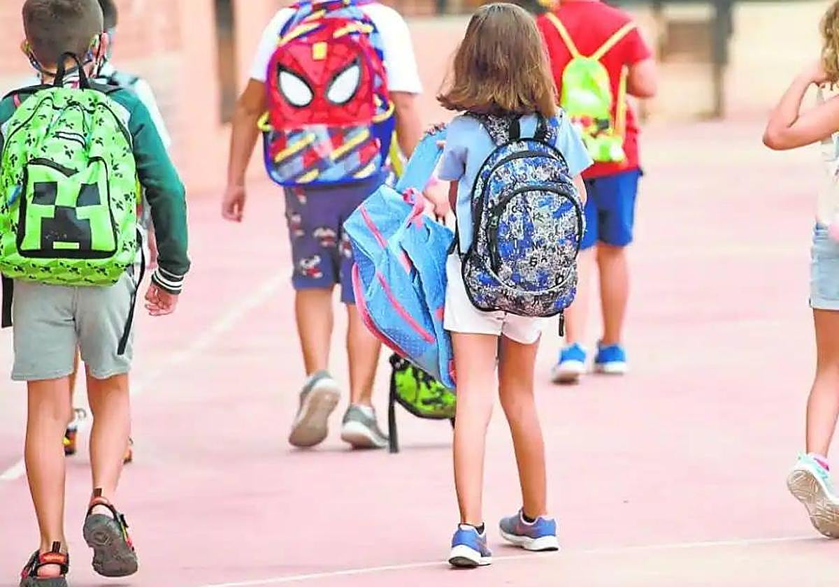 Alumnos de Primaria, en una imagen de archivo.