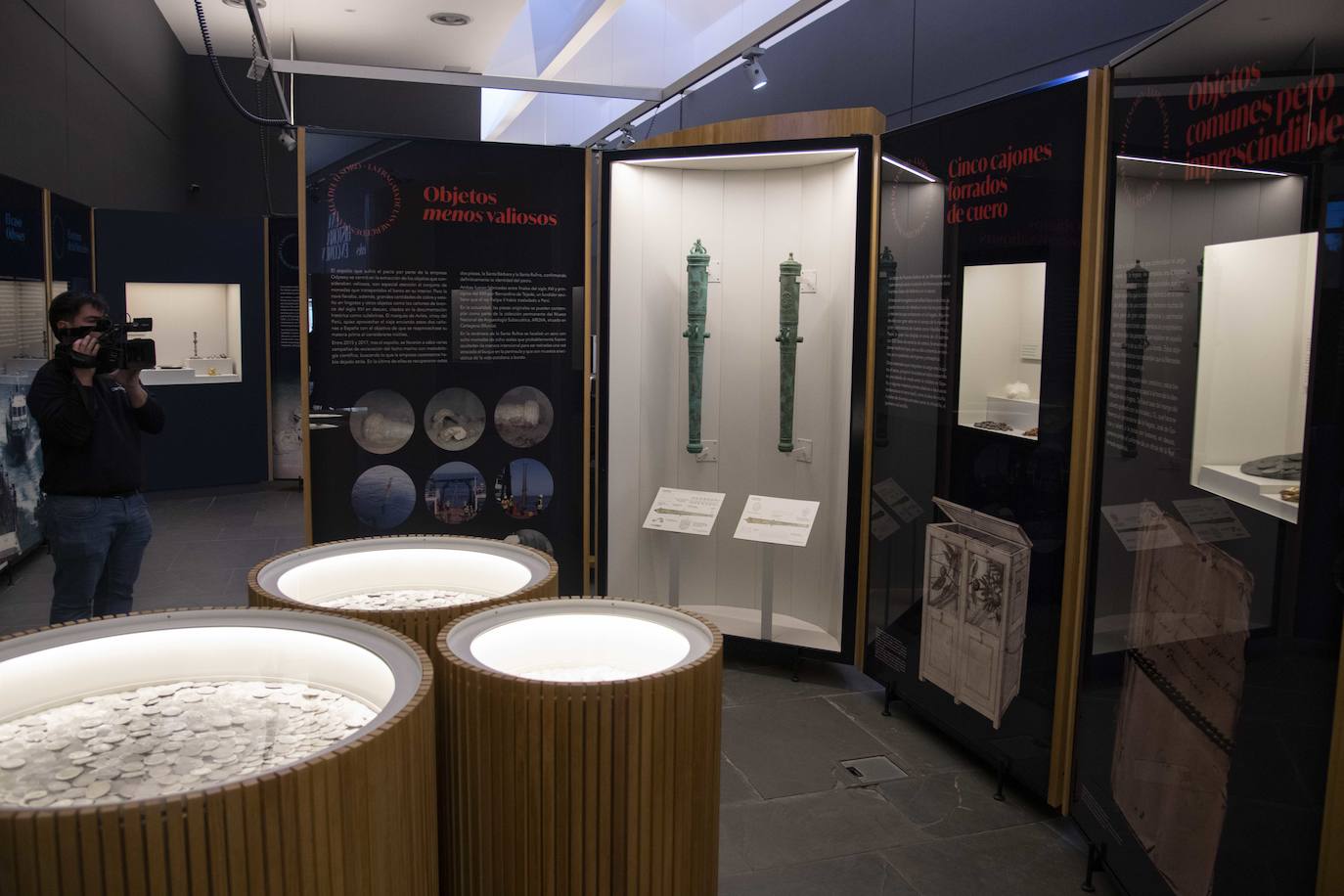 La exposición de la fragata &#039;Mercedes&#039; en Cartagena, en imágenes