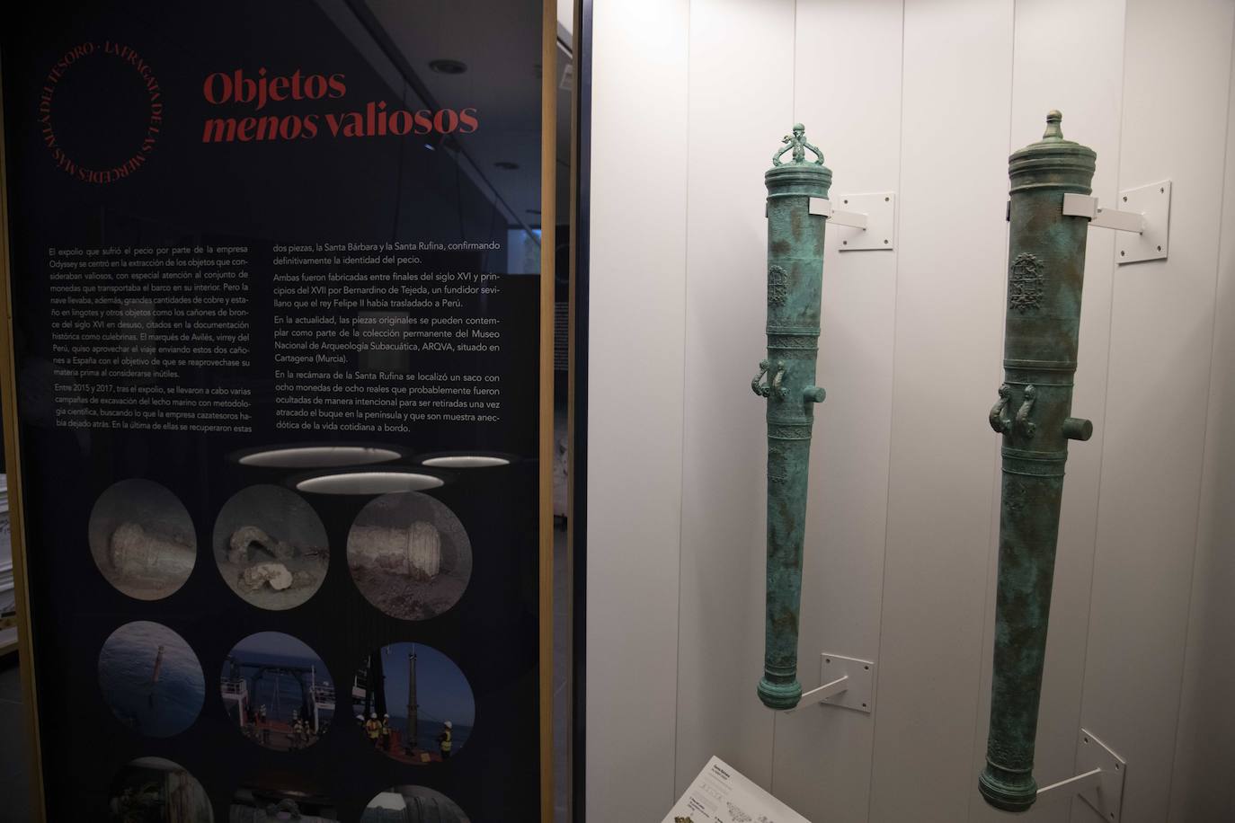 La exposición de la fragata &#039;Mercedes&#039; en Cartagena, en imágenes