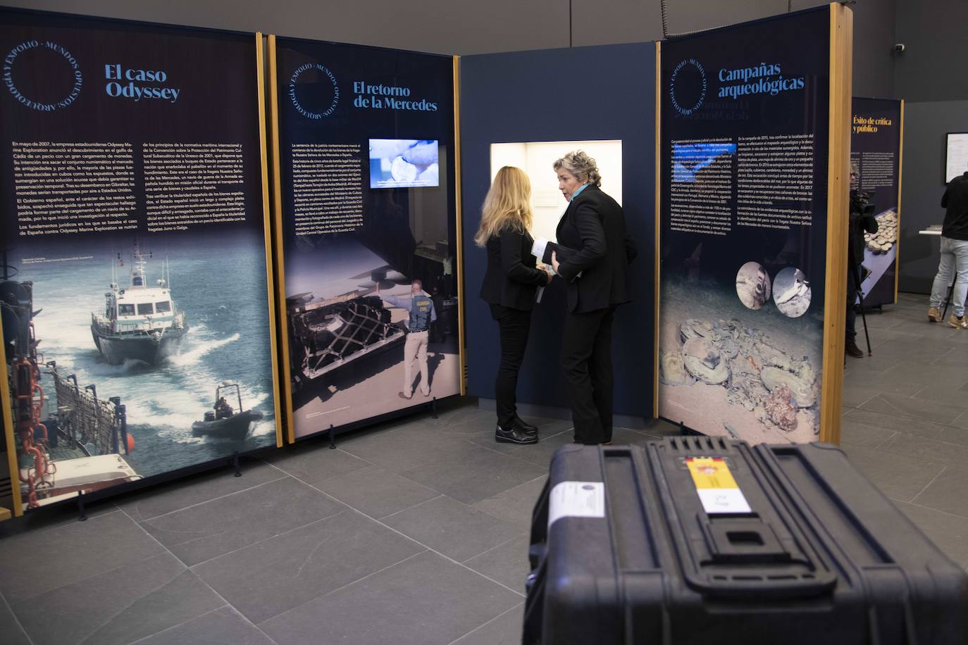 La exposición de la fragata &#039;Mercedes&#039; en Cartagena, en imágenes