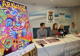 Presentación del cartel anunciador de los próximos carnavales.