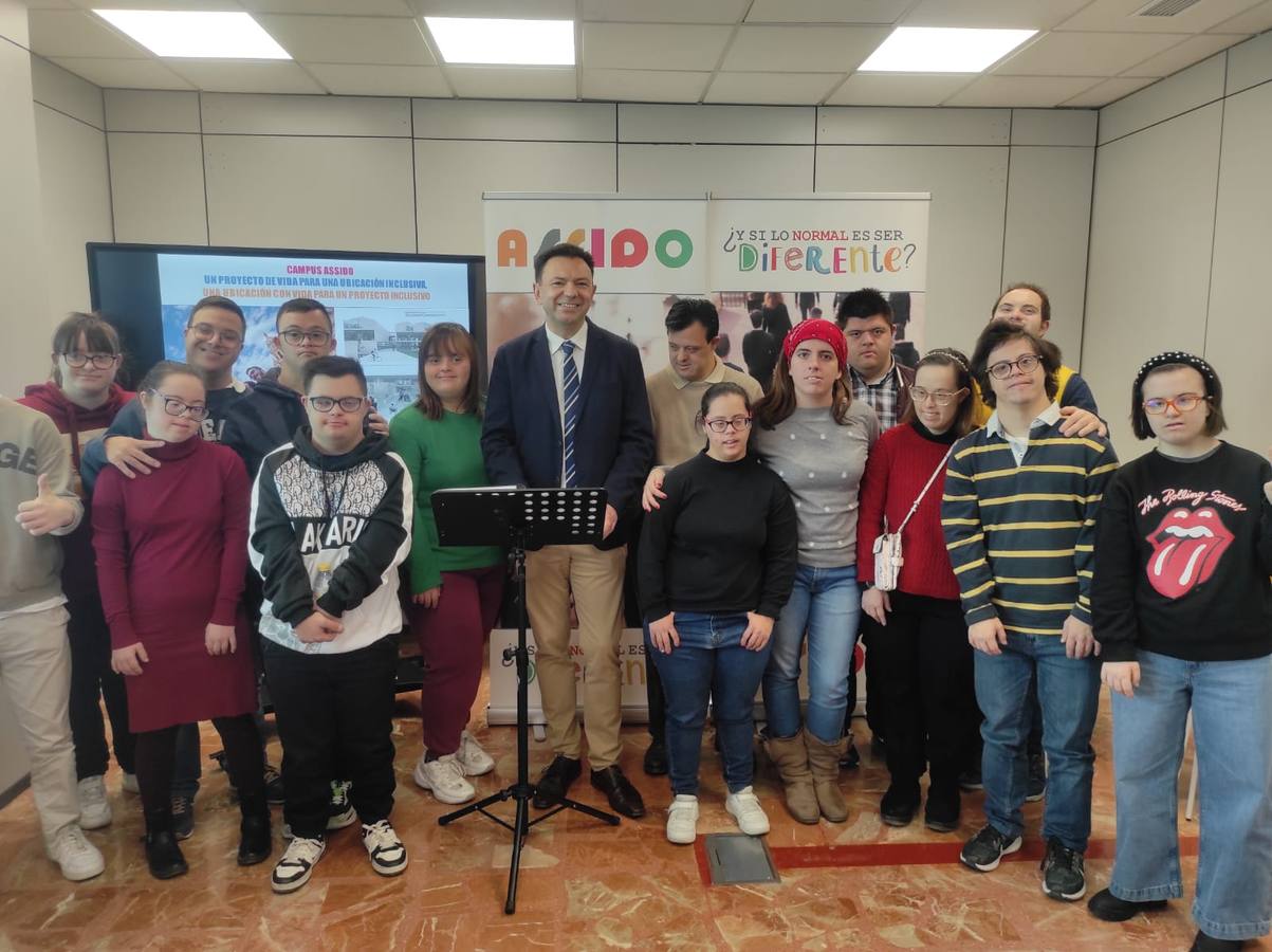 Víctor Martínez ayer en Assido.