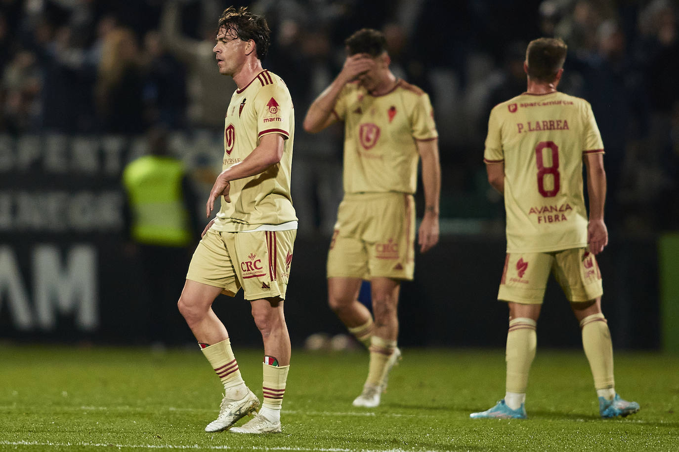 La derrota del Real Murcia frente al Castellón, en imágenes