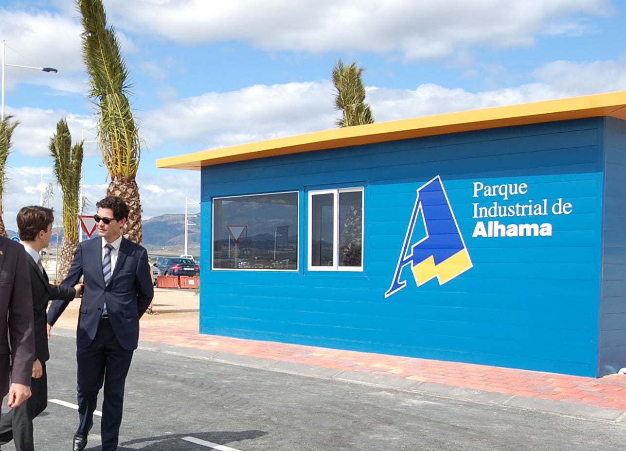 Imagen de archivo del parque industrial de Alhama.