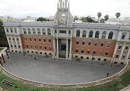Panorámica de la plaza de la Universidad, junto al campus de La Merced, en una imagen de archivo.