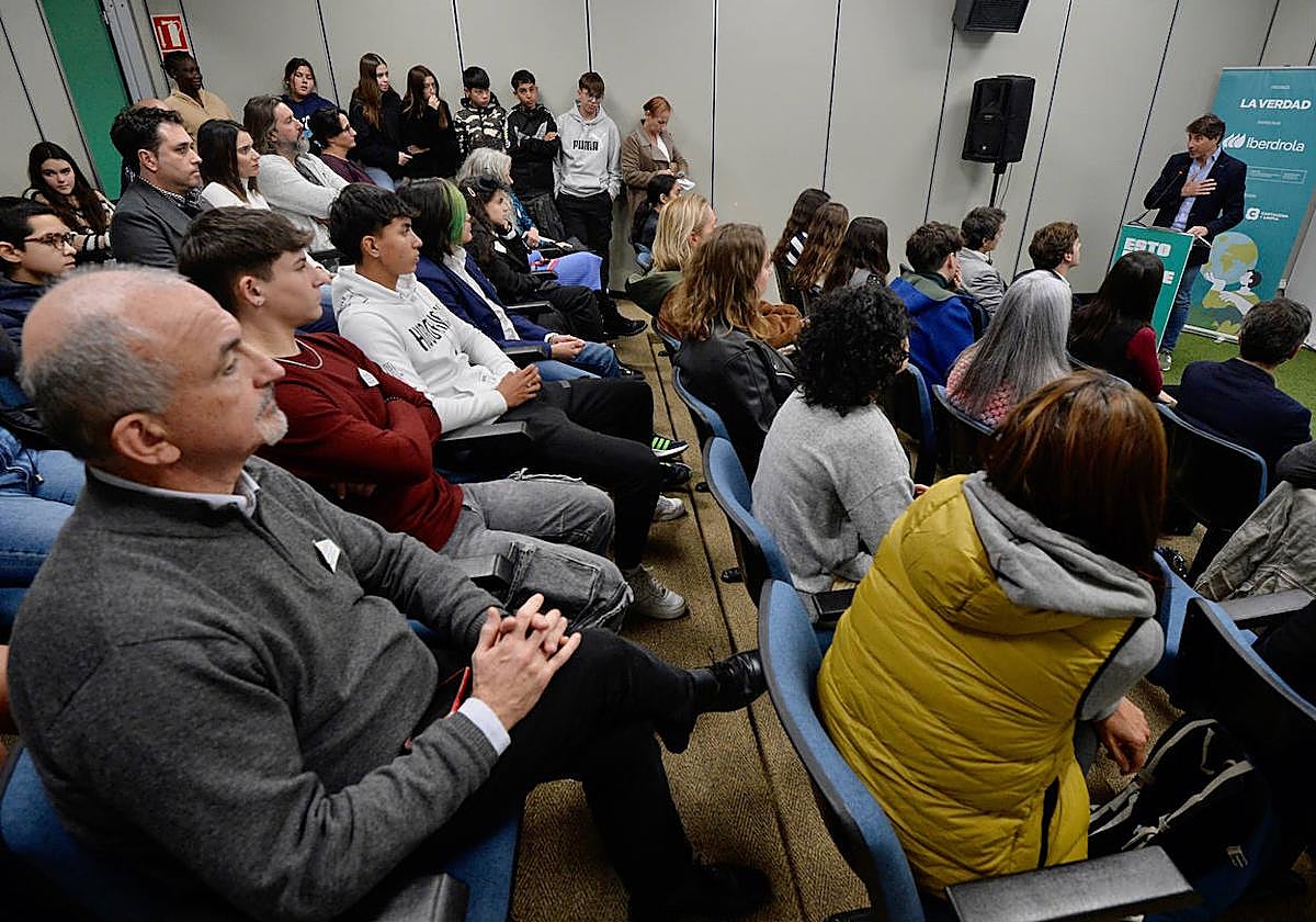 Acto de entrega de premios.