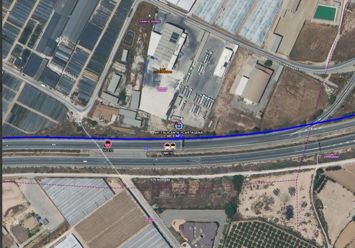 Un vehículo en sentido contrario provoca un accidente con dos heridos en San Pedro
