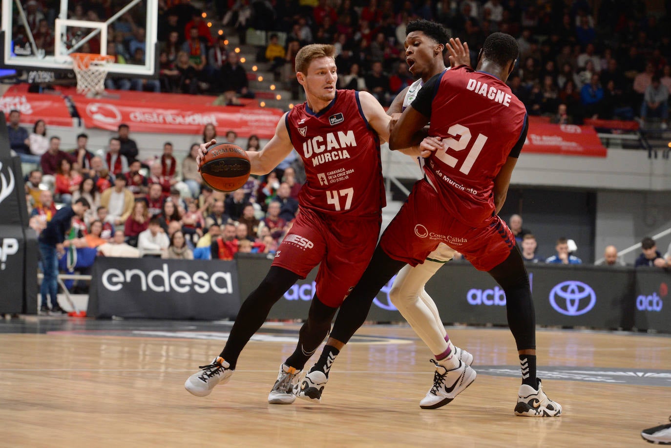 Las imágenes del UCAM CB-Unicaja