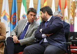 Carlos Mazón y Fernando López Miras, en una imagen de archivo.