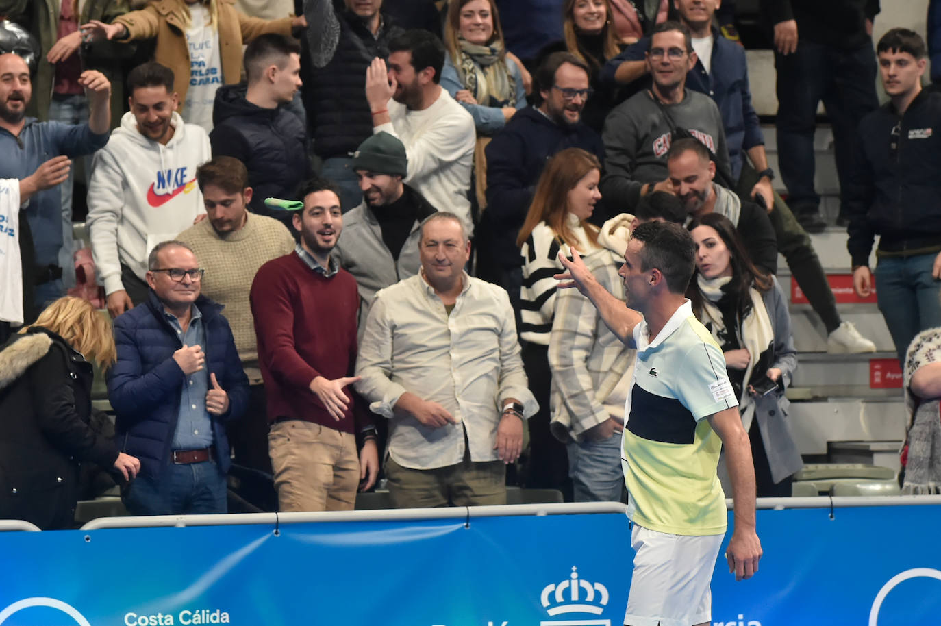 Ambiente de fiesta en la Copa Carlos Alcaraz