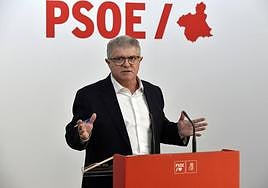 José Vélez, en la sede del PSRM, en una imagen de archivo.