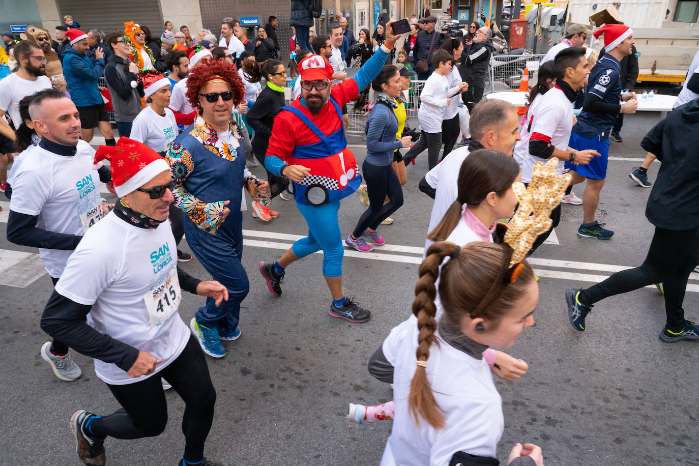 La carrera San Silvestre de Lorca 2023, en imágenes