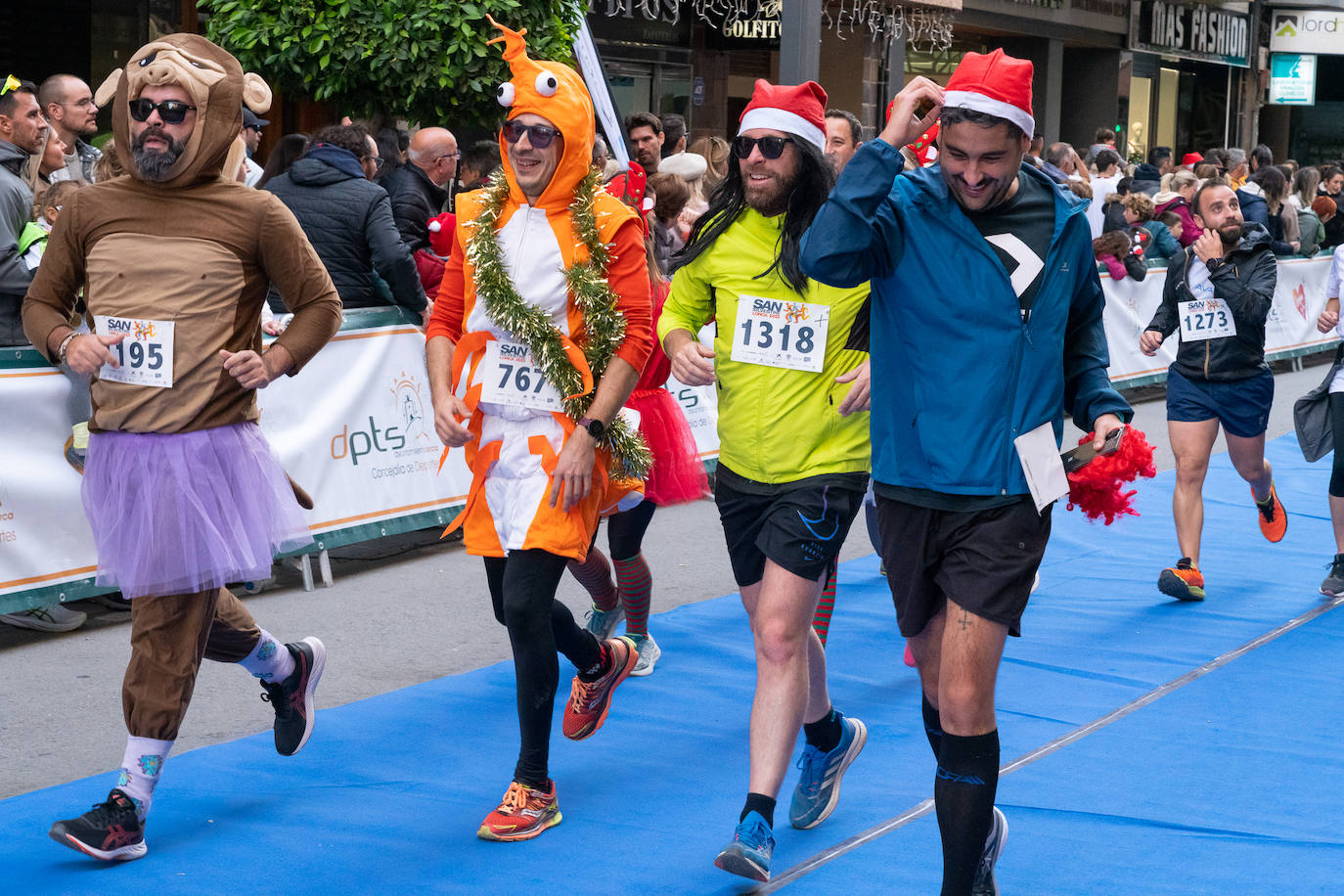 La carrera San Silvestre de Lorca 2023, en imágenes