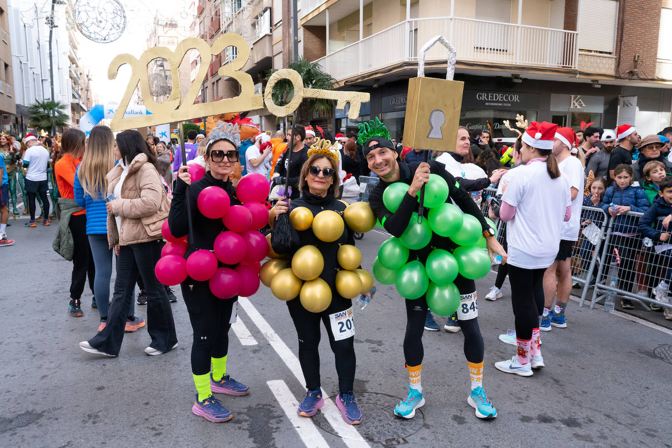 Los disfraces de la San Silvestre de Lorca 2023, en imágenes