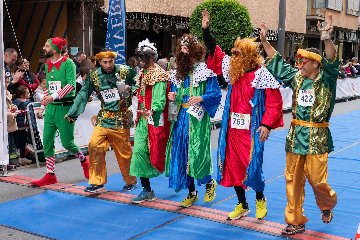 La carrera San Silvestre de Lorca 2023, en imágenes