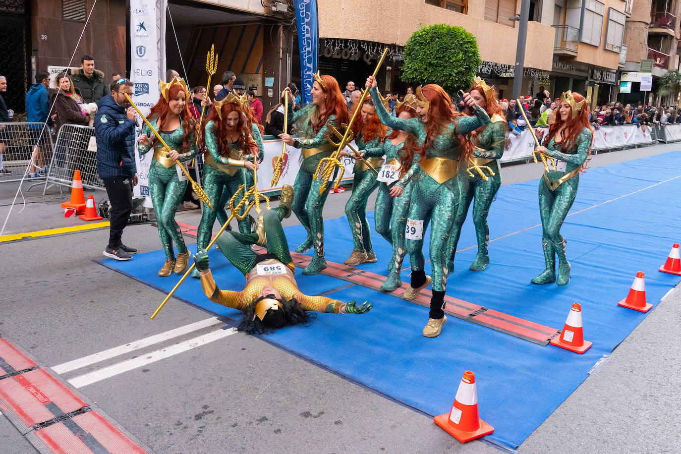 Los disfraces de la San Silvestre de Lorca 2023, en imágenes