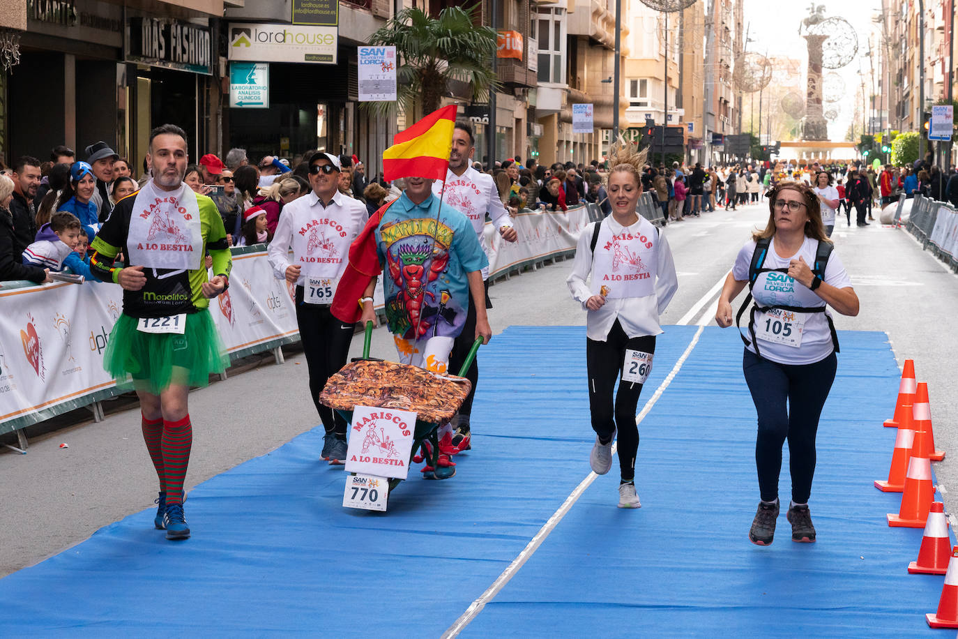 La carrera San Silvestre de Lorca 2023, en imágenes