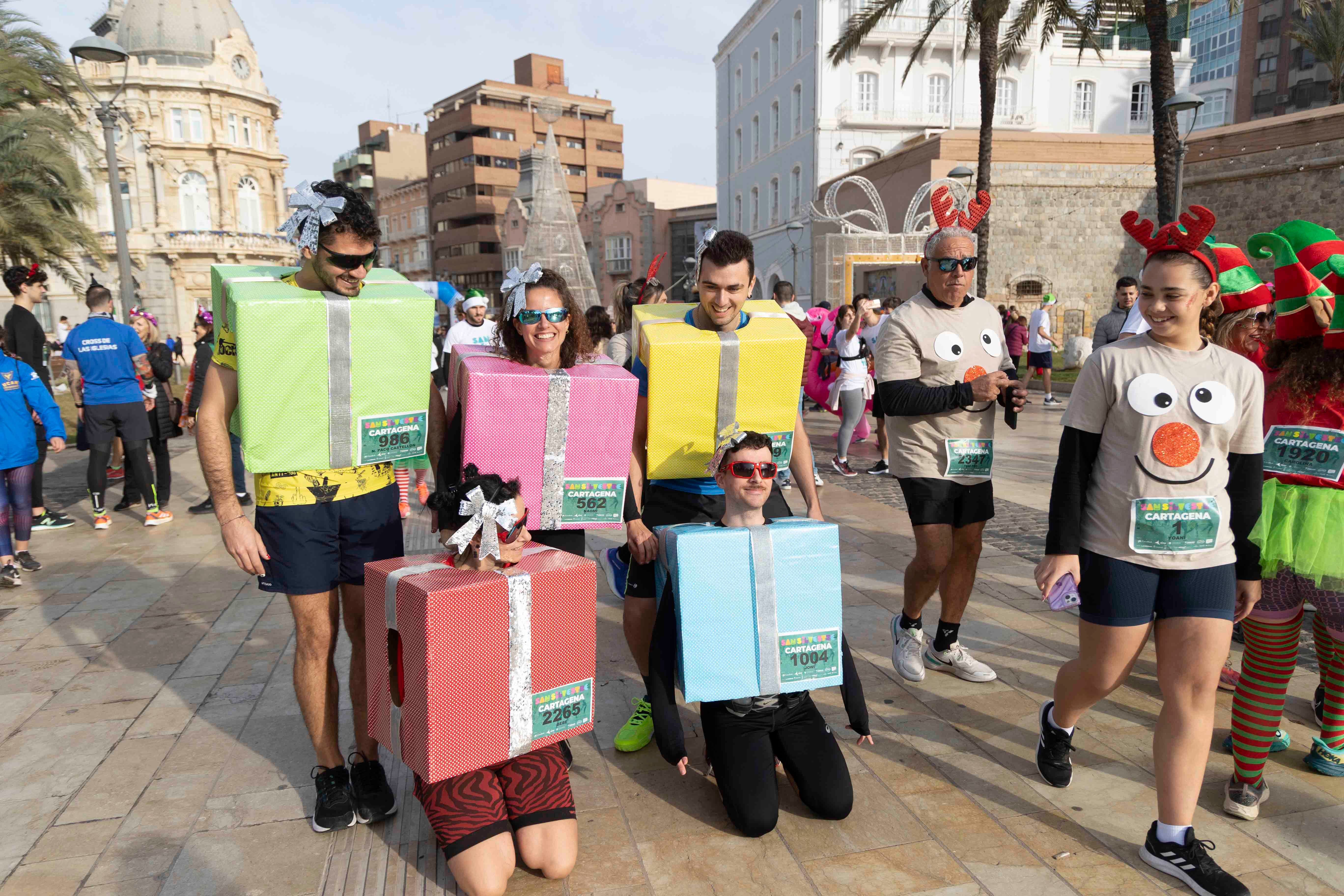 Los disfraces de la San Silvestre de Cartagena 2023, en imágenes