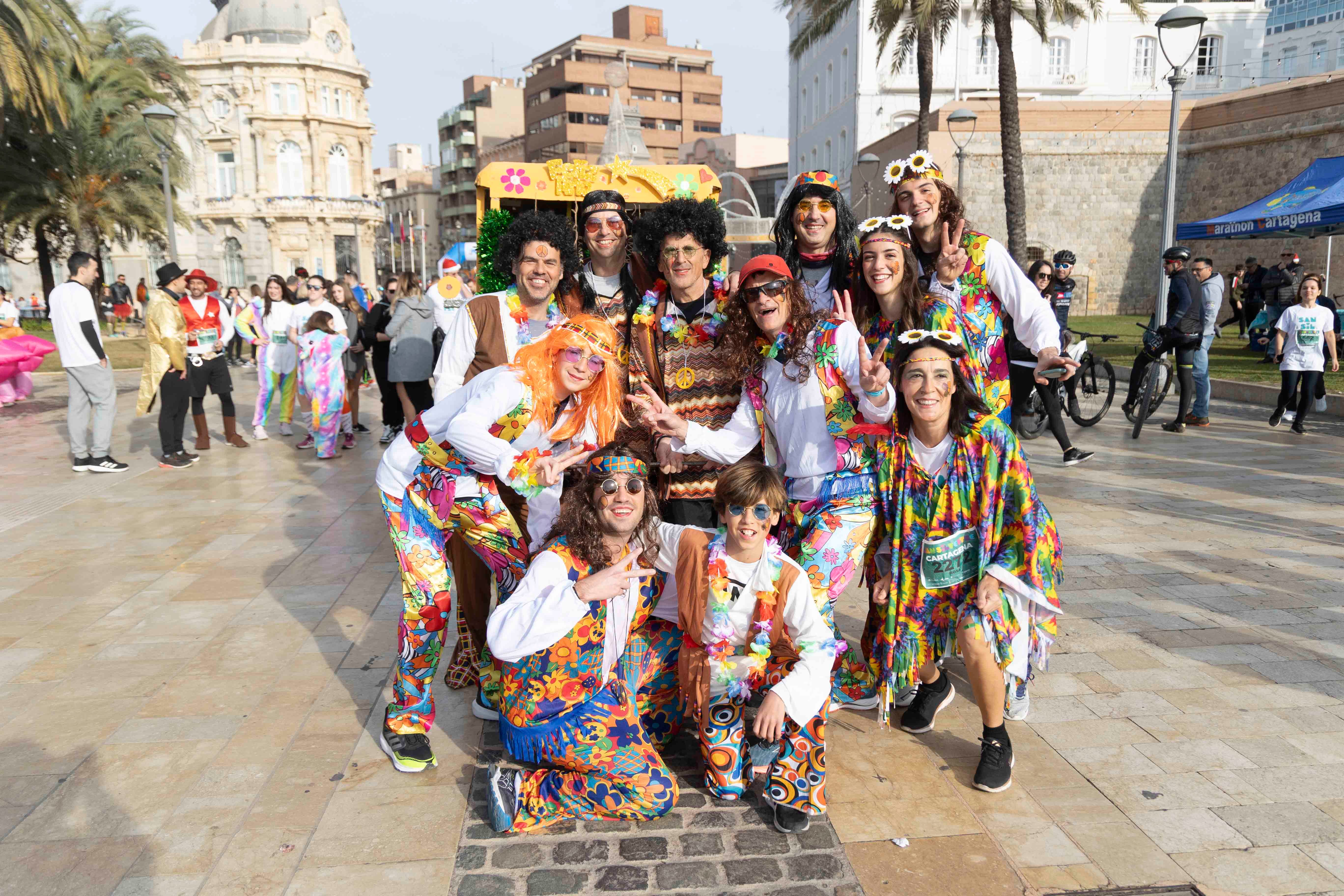 Los disfraces de la San Silvestre de Cartagena 2023, en imágenes