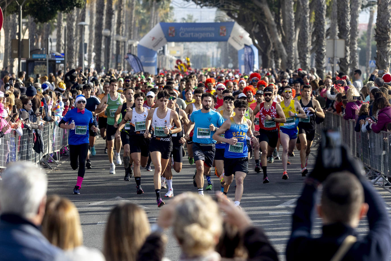 La carrera San Silvestre Cartagena 2023, en imágenes