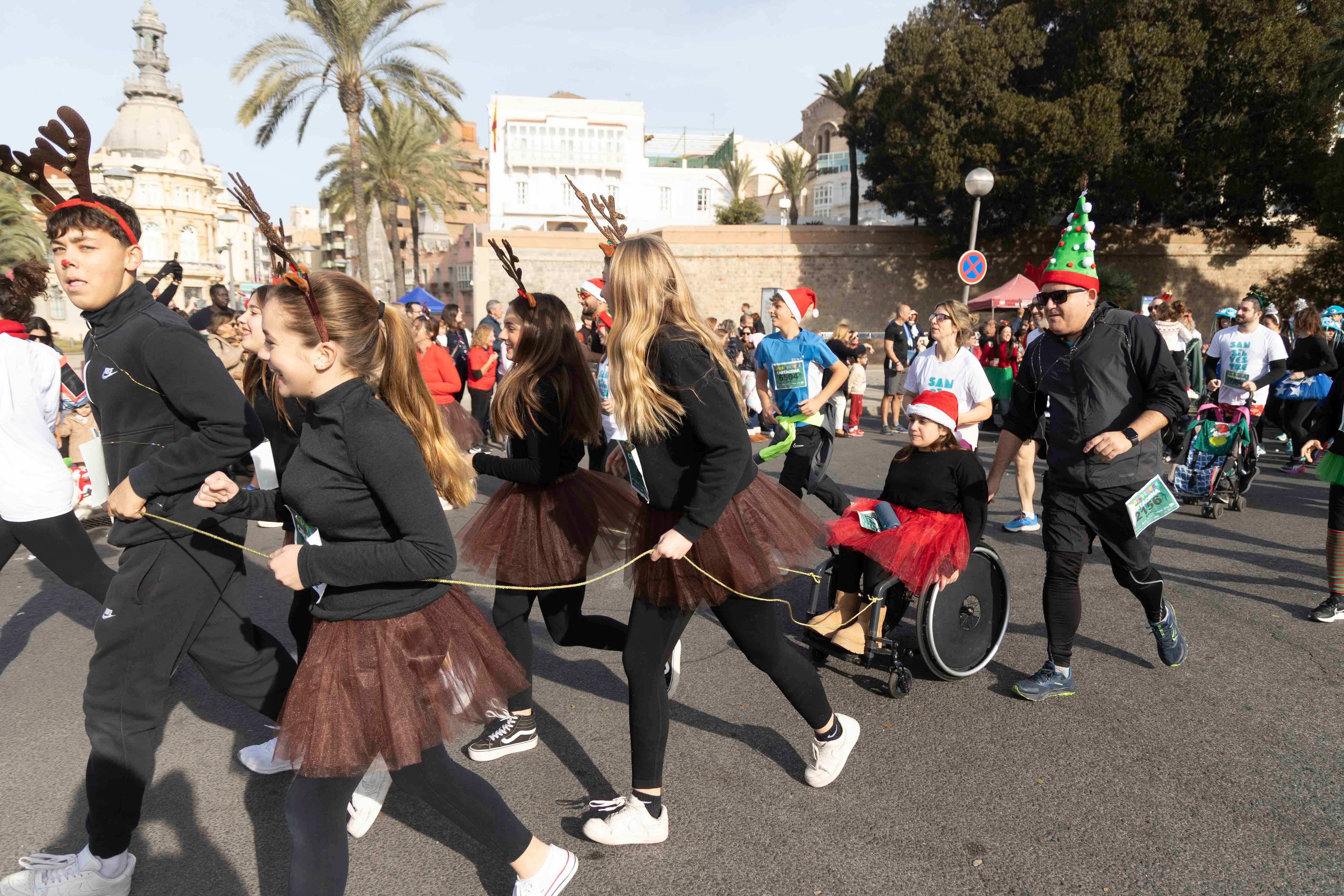 Los disfraces de la San Silvestre de Cartagena 2023, en imágenes