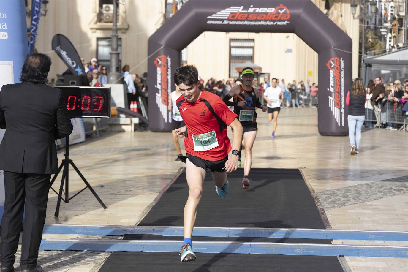 La carrera San Silvestre Cartagena 2023, en imágenes