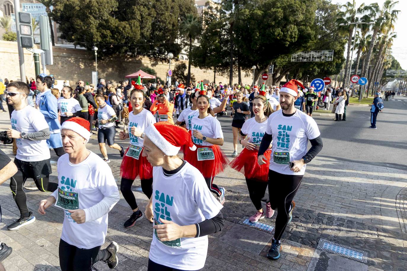 La carrera San Silvestre Cartagena 2023, en imágenes