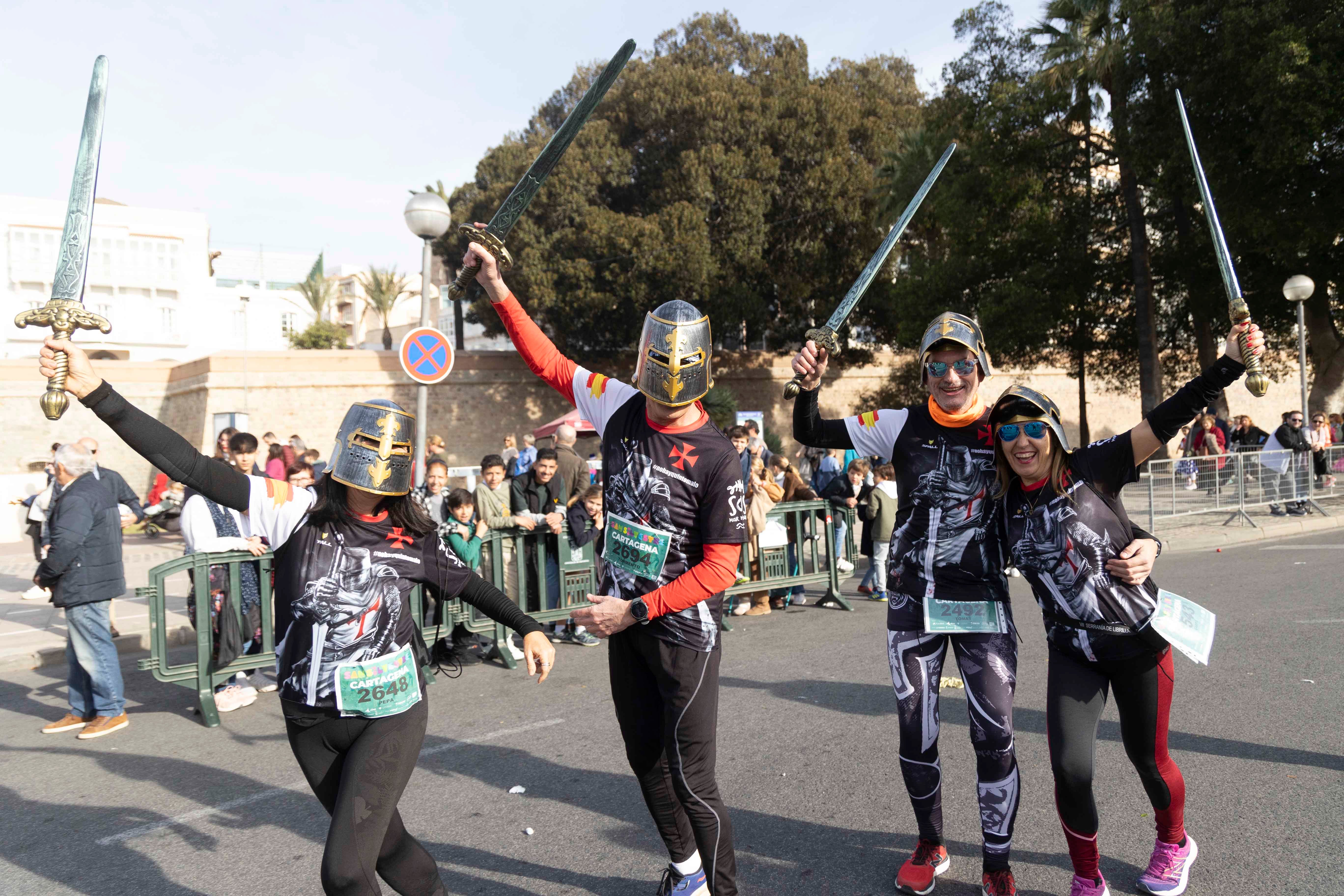 Los disfraces de la San Silvestre de Cartagena 2023, en imágenes