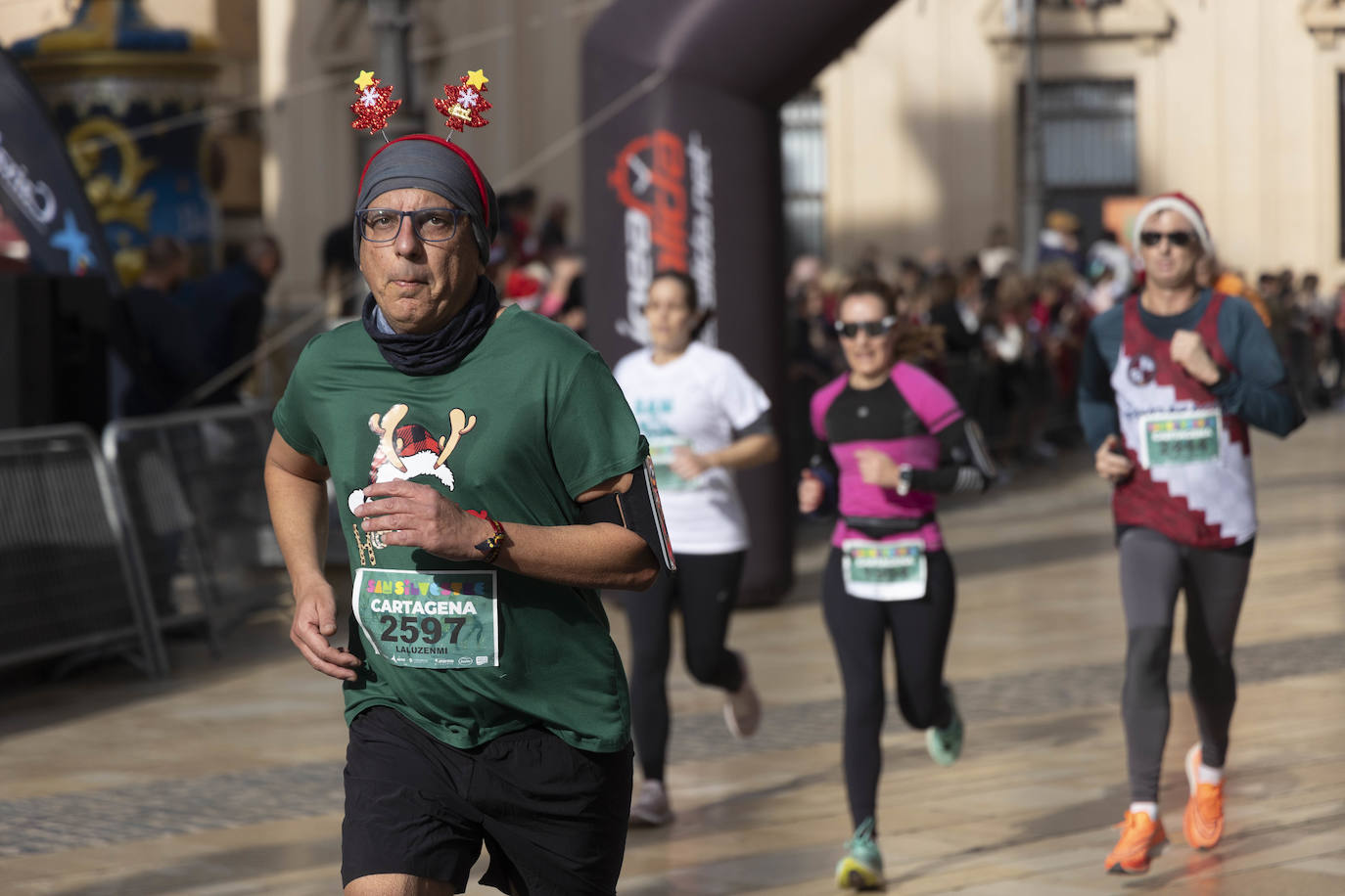 La carrera San Silvestre Cartagena 2023, en imágenes