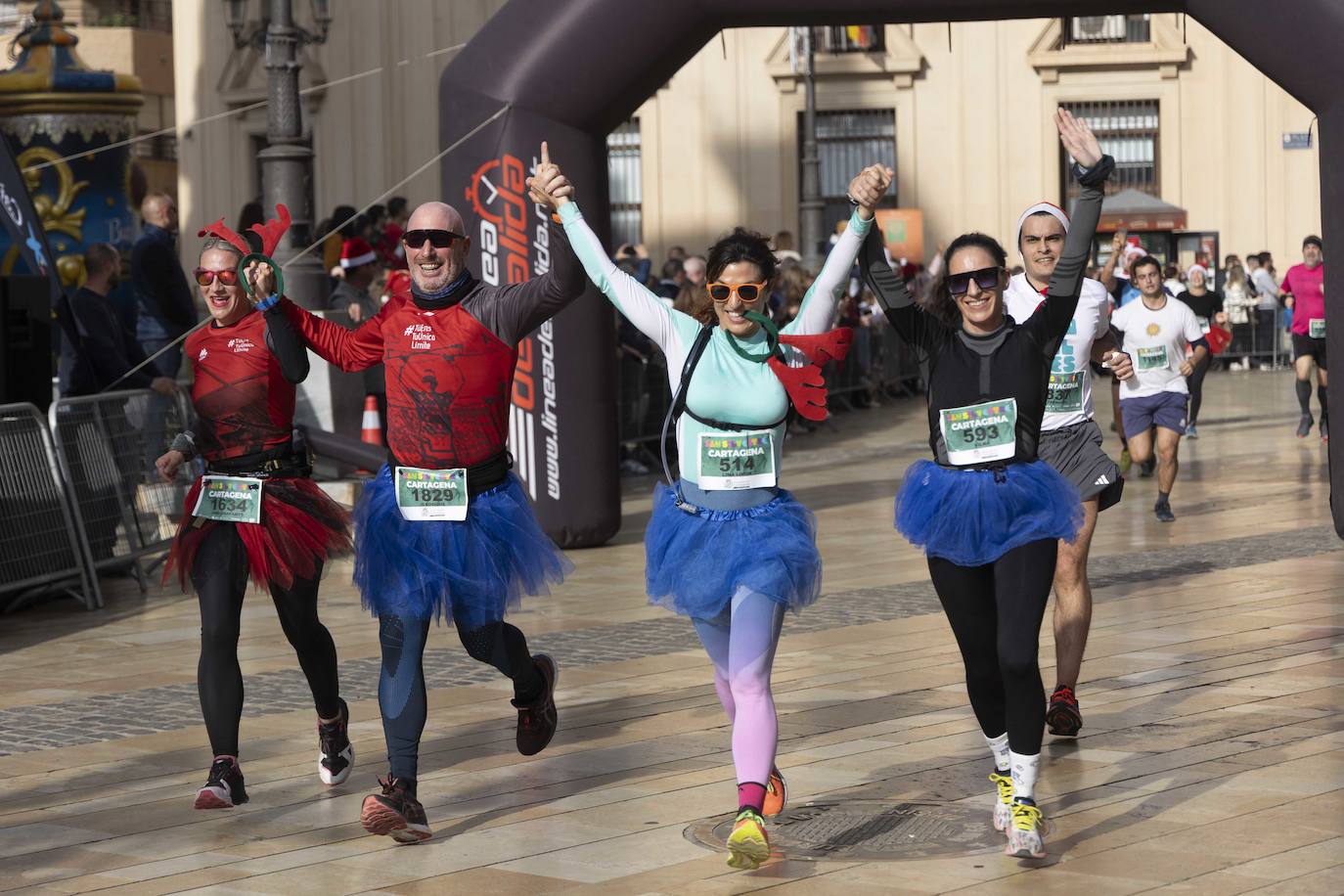 La carrera San Silvestre Cartagena 2023, en imágenes