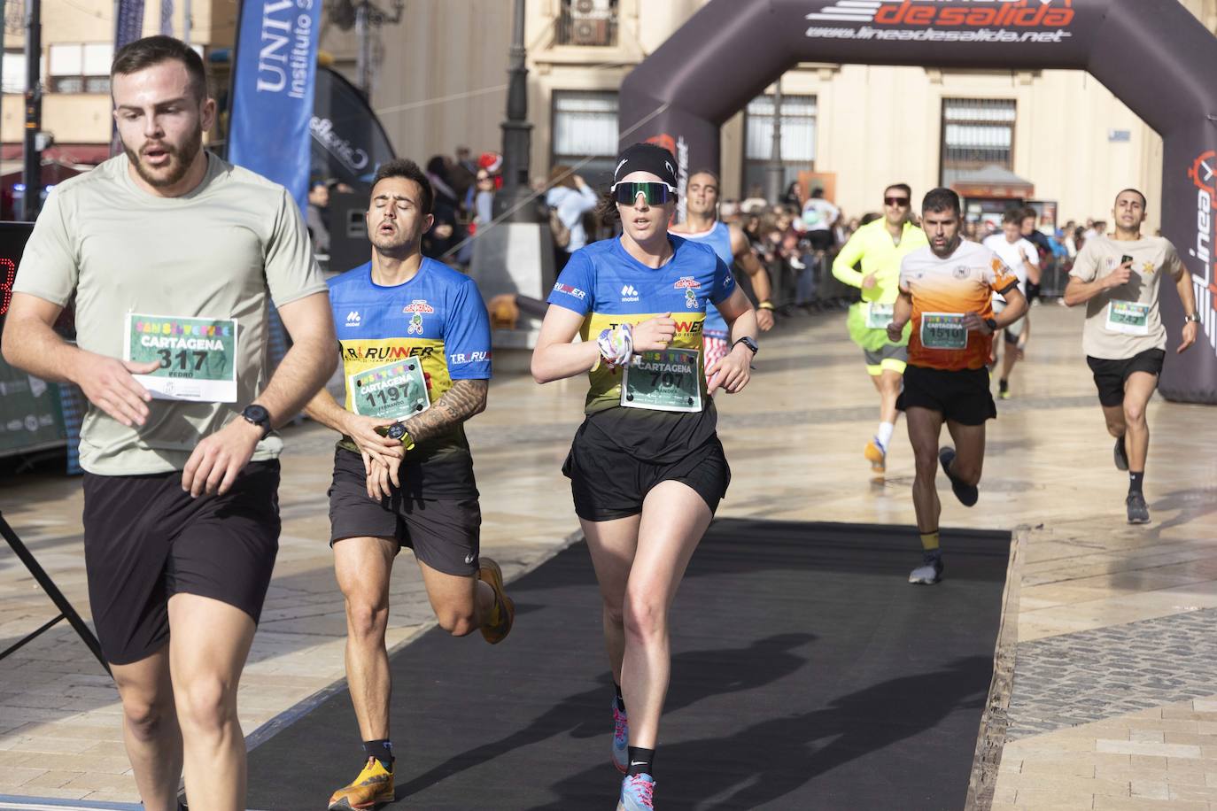 La carrera San Silvestre Cartagena 2023, en imágenes