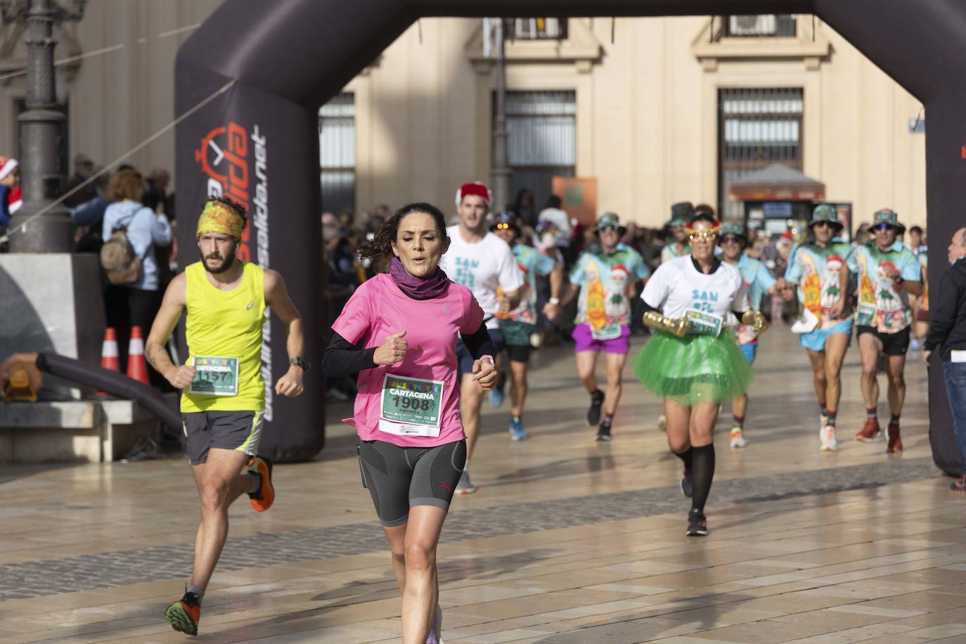 La carrera San Silvestre Cartagena 2023, en imágenes