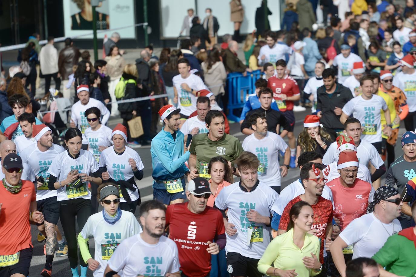 La carrera San Silvestre de Murcia 2023, en imágenes