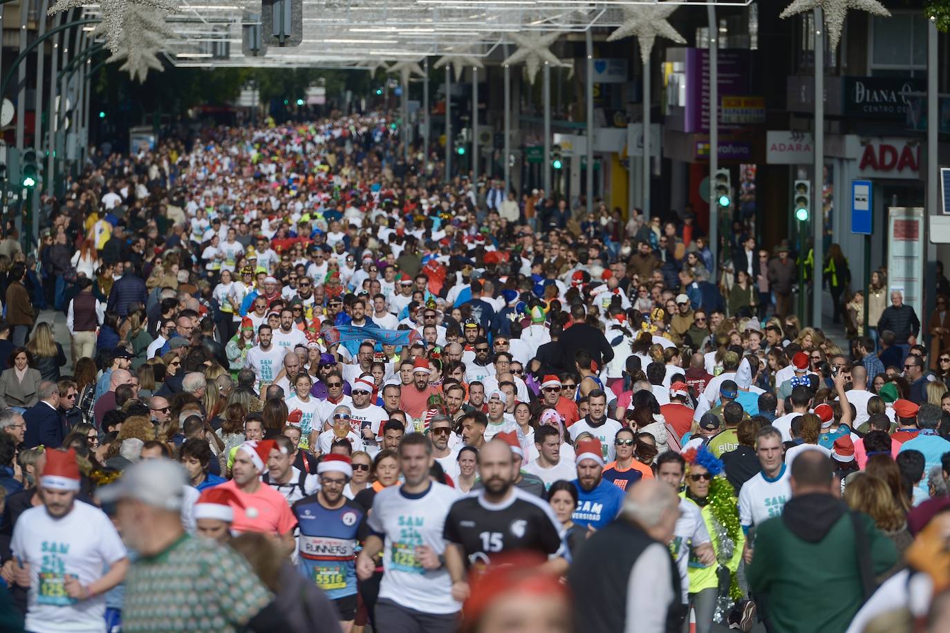 La carrera San Silvestre de Murcia 2023, en imágenes