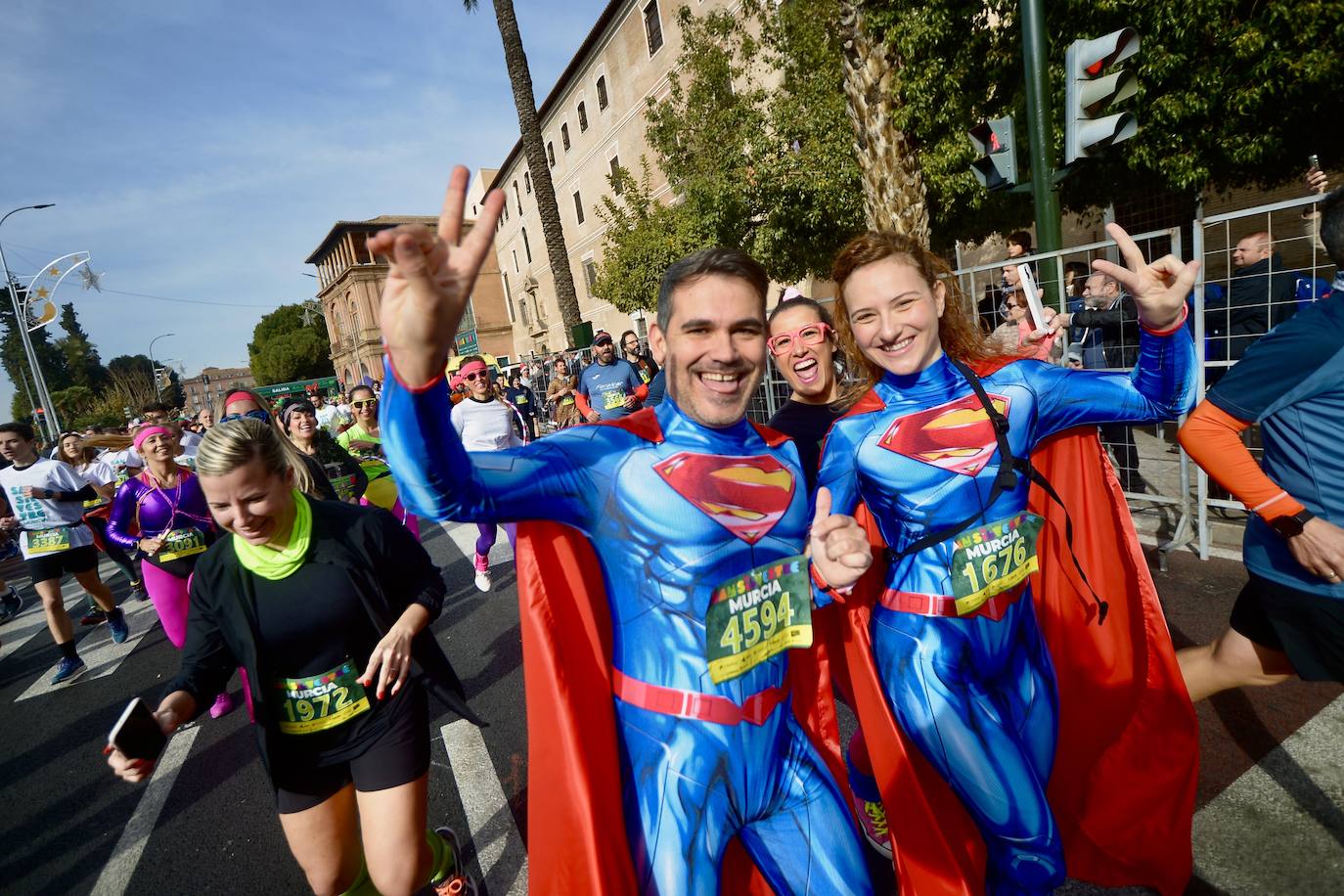 Los disfraces de la San Silvestre de Murcia 2023, en imágenes