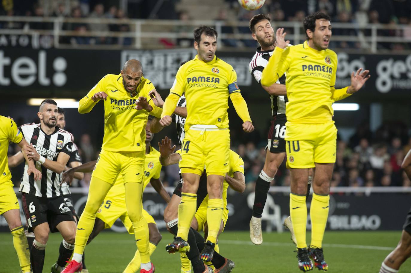 Fotos: La derrota del Cartagena frente al Villarreal, en imágenes
