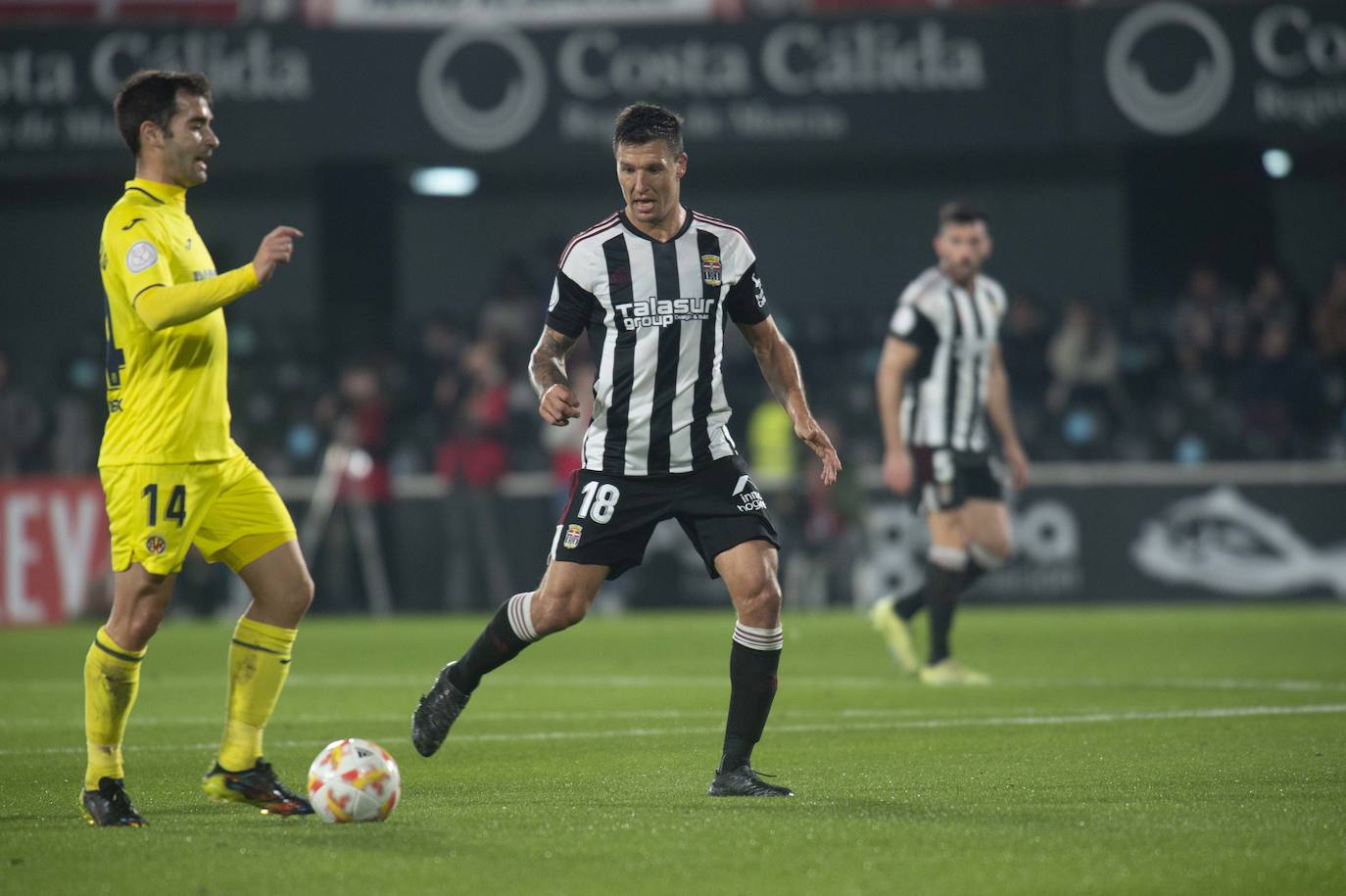 Fotos: La derrota del Cartagena frente al Villarreal, en imágenes