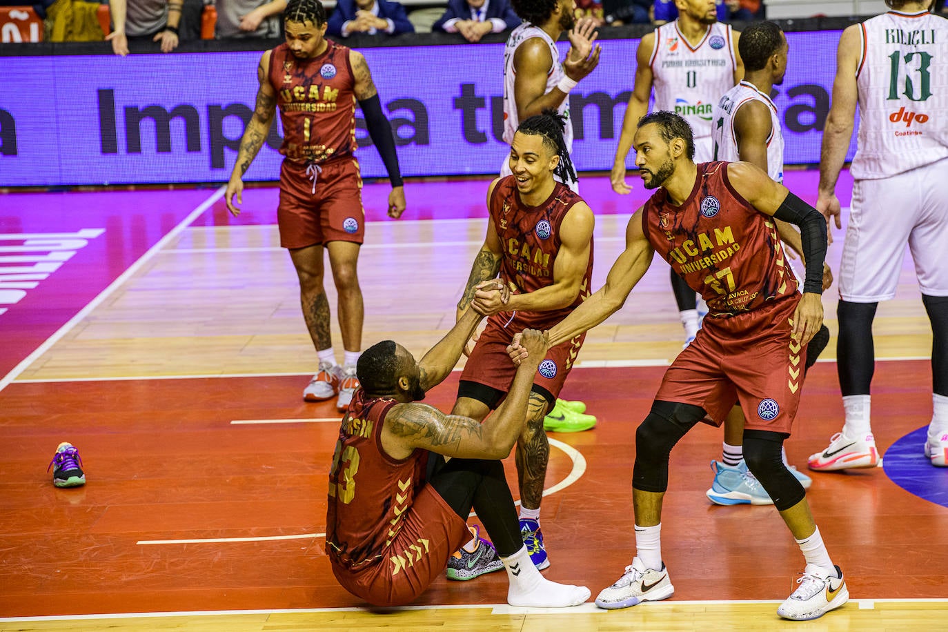 Fotos: La victoria del UCAM Murcia frente al Pinar, en imágenes