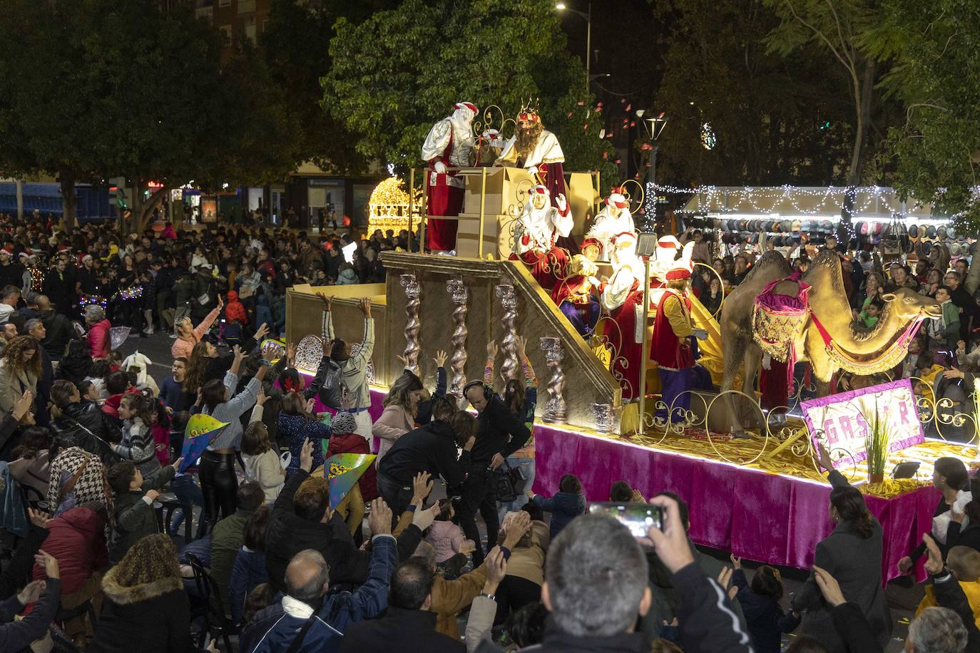 Cabalgata de Reyes de Cartagena.
