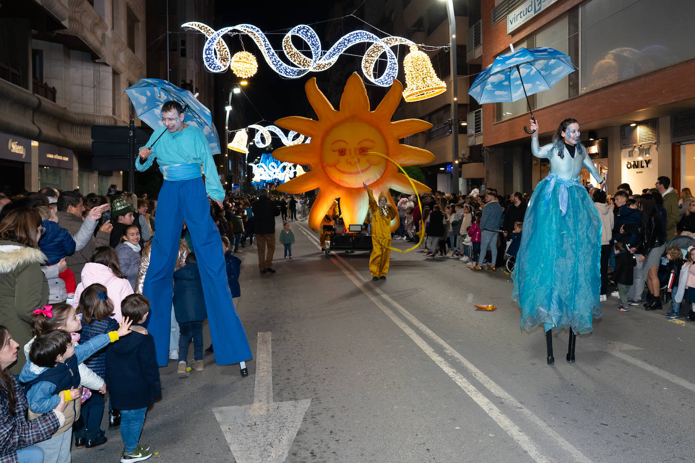 Fotos: Cabalgata de los Reyes Magos en Lorca 2023